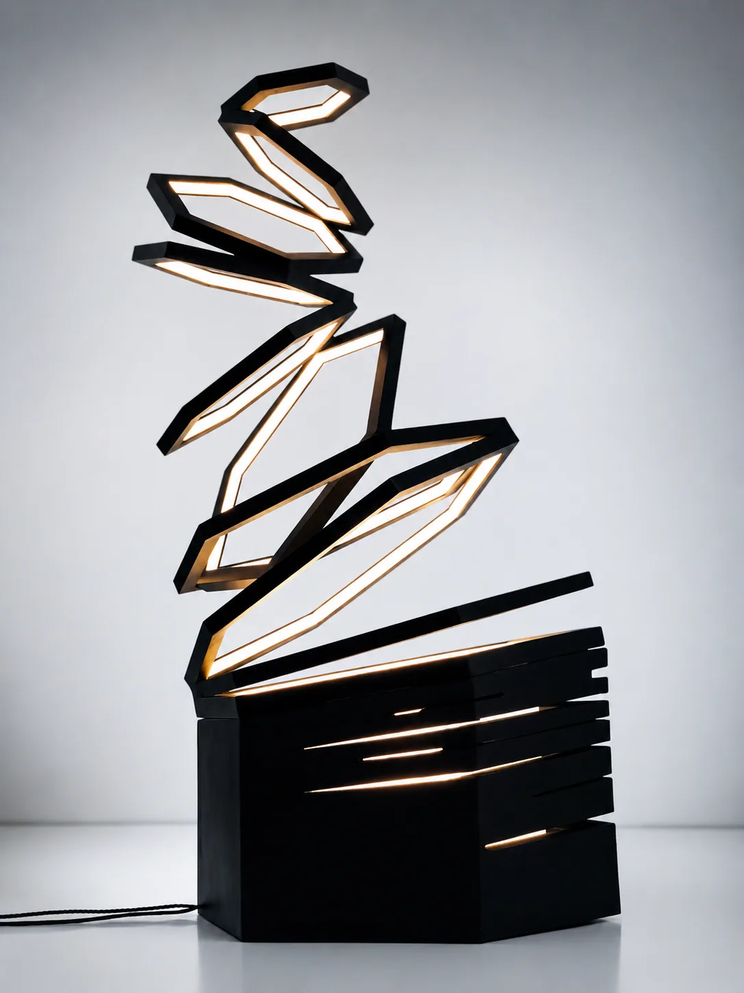 Sculptural lamp object