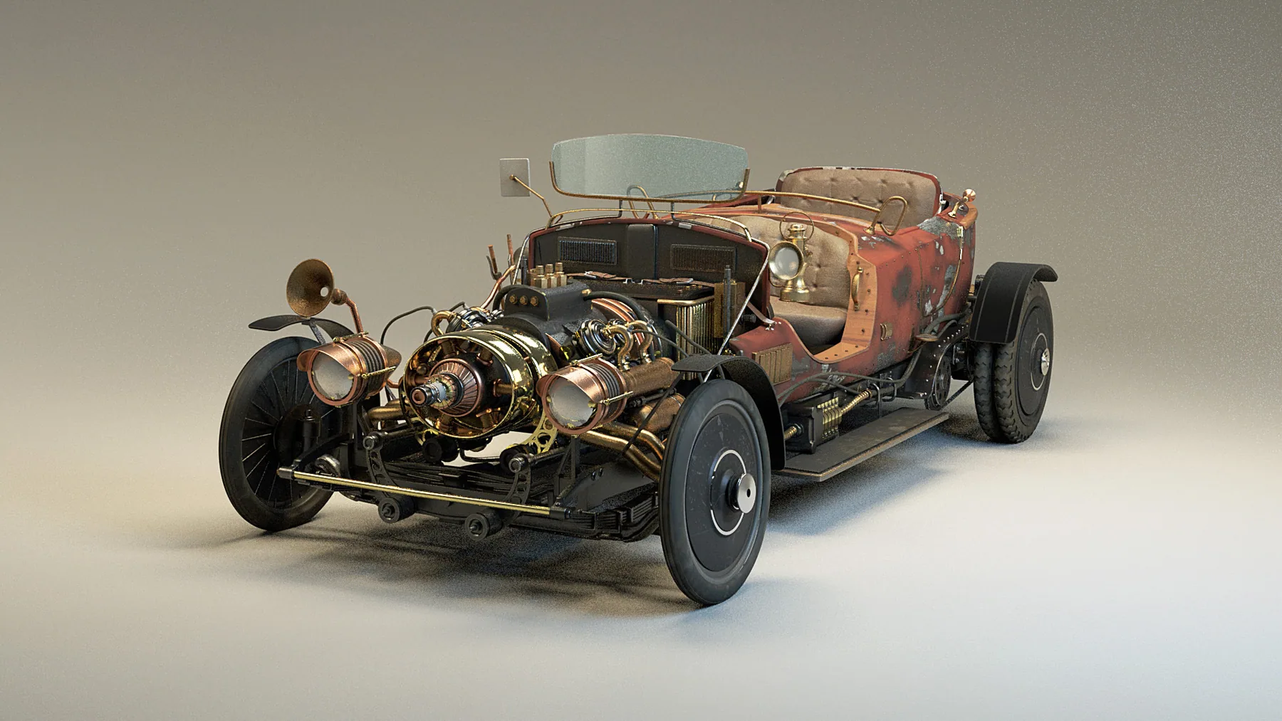 Augie concept car front view