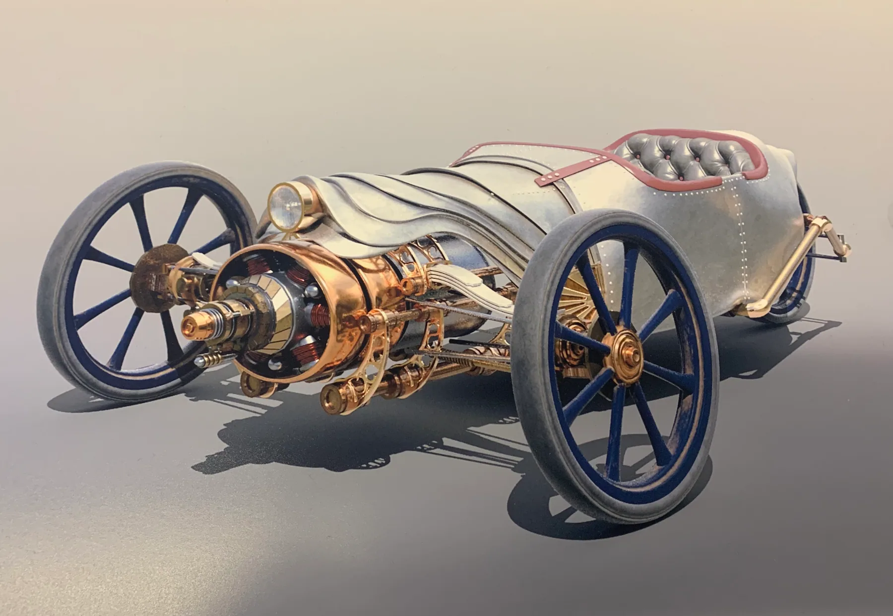 Concept model for The Nevers vehicle